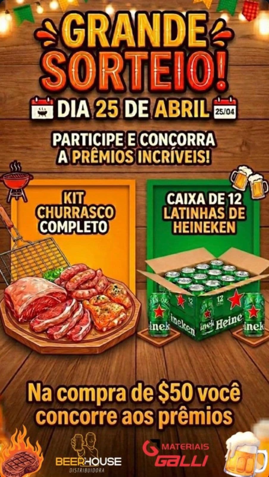 Sorteio com Beer House